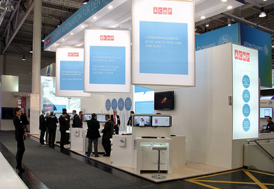 Aagon-Messestand auf der CeBIT 2017