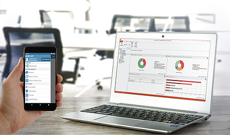 ACMP App und ACMP auf Laptop