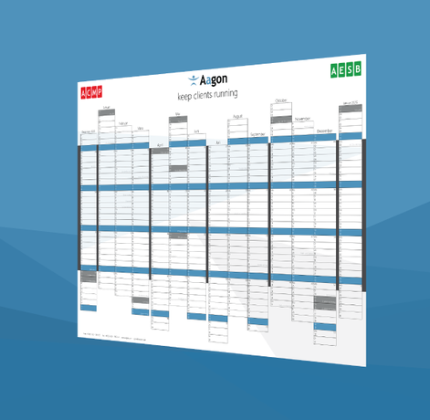 Kalender ohne Jahreszahl