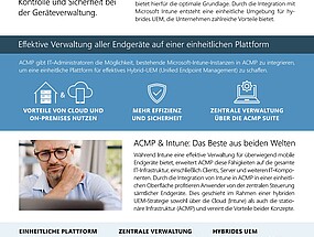 Factsheet: ACMP x Intune