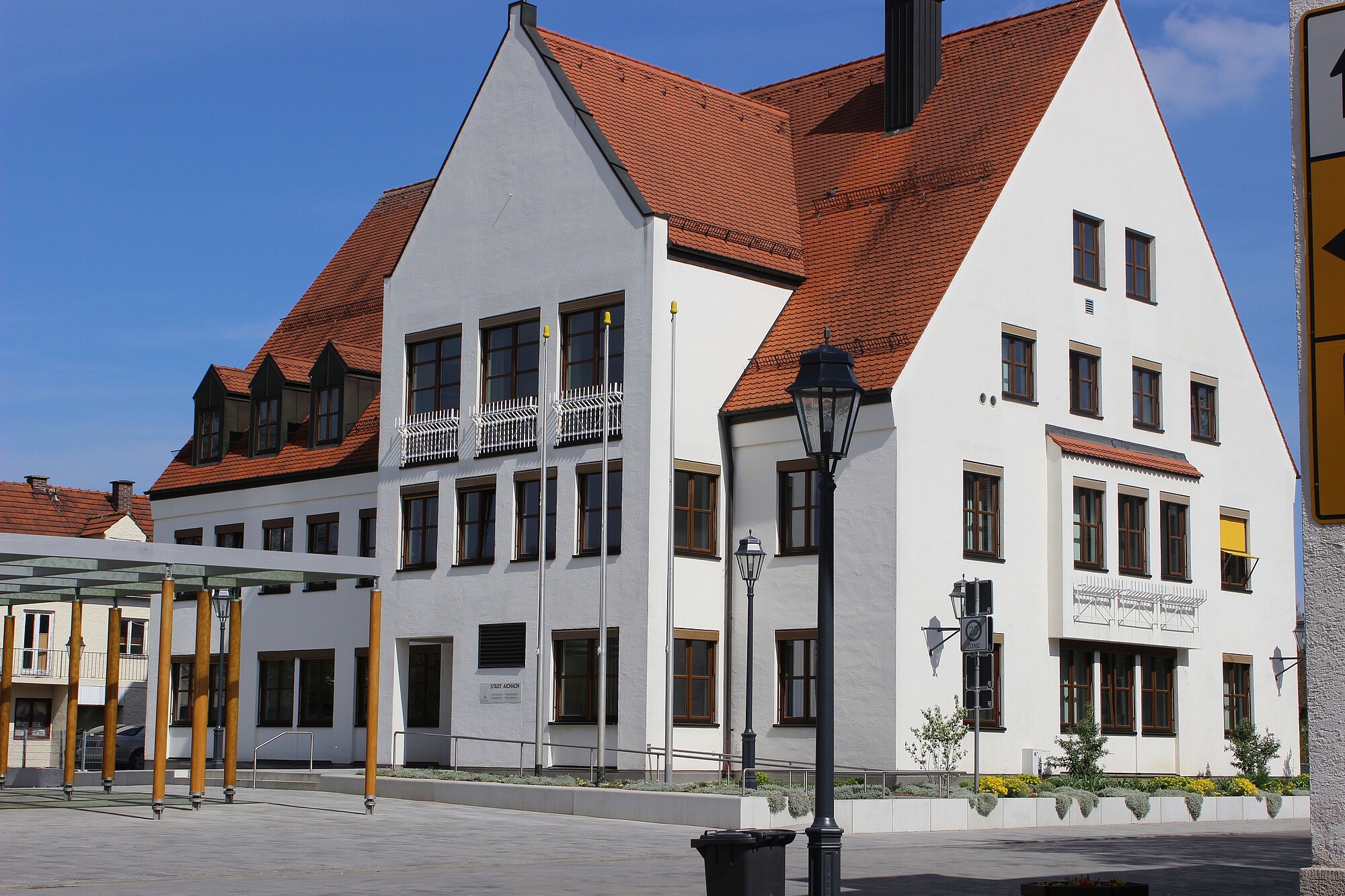 Gebäude Stadt Aichach